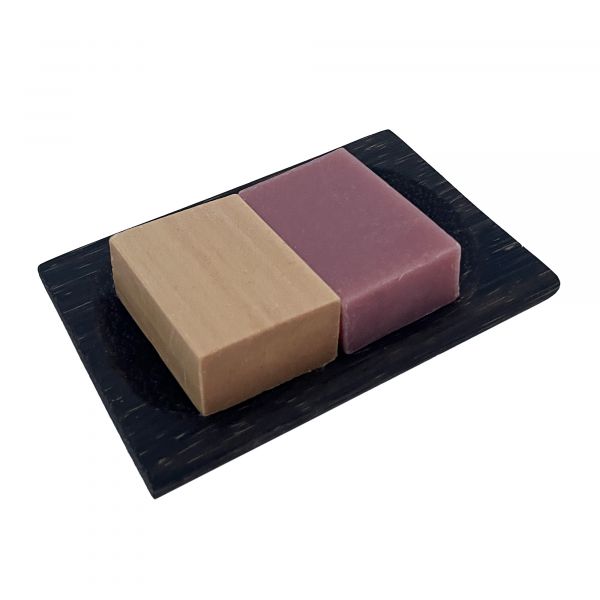 FAIR ZONE Seifenschale Kithul Holz 10,6 x 16 cm