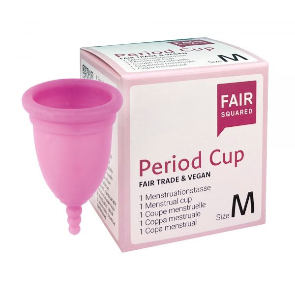 FAIR SQUARED Period Cup Größe M - PINK