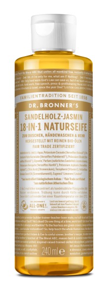 Dr. Bronner's Flüssigseife Sandelholz-Jasmin 240ml