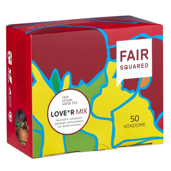 FAIR SQUARED LOVE*R MIX Kondome 50er