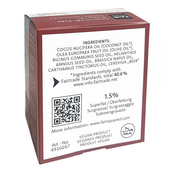 FAIR SQUARED Coconut Hair Soap Greasy