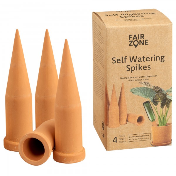 FAIR ZONE Self Watering Pots "Hydro Spikes" 4er