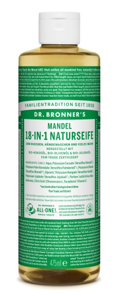 Dr. Bronner's  Flüssigseife Mandel 475 ml