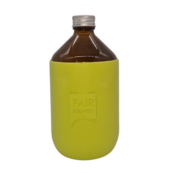 FAIR SQUARED Bottle Cover 500ml Lime