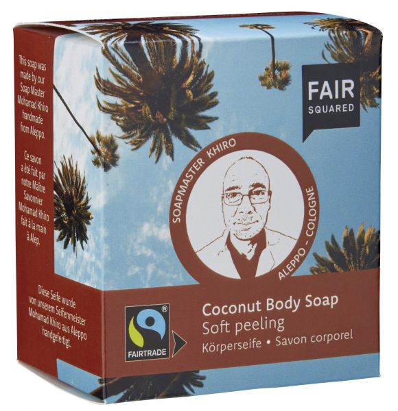 FAIR SQUARED Coconut Body Soap Peeling